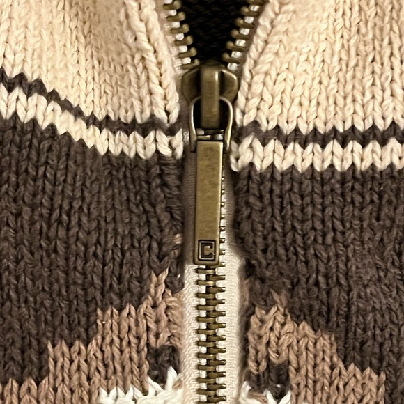 Chaps vintage sweater cardigan Womens size L - Picture 3 of 6